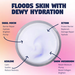 Zen Dew Moon Milk moisturizer two-pack on shelf for daily hydration.