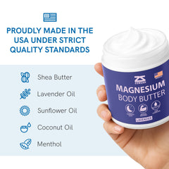 Zensah body butter suitable for legs and arms after training.