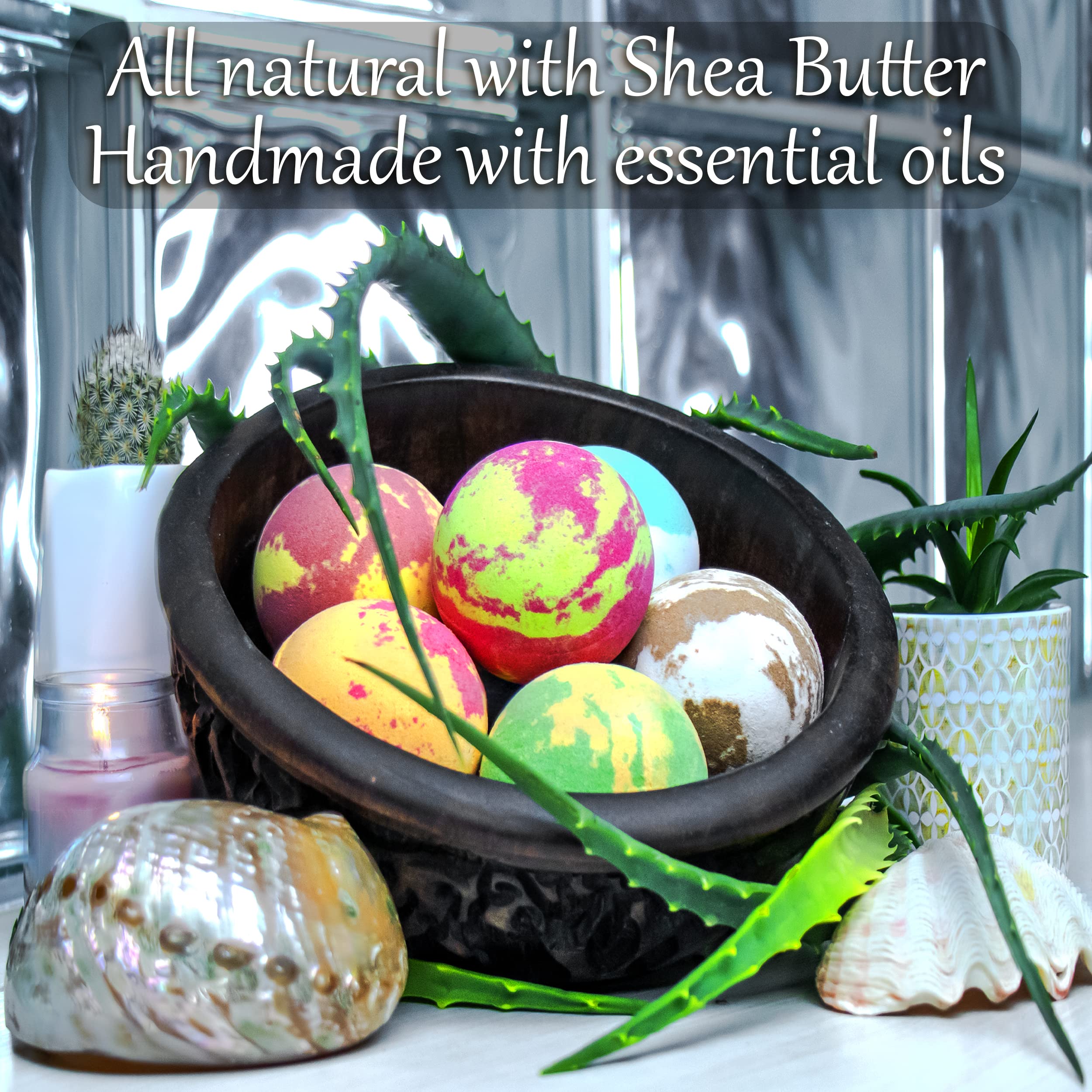 ZenseMe eucalyptus bath bomb, cooling scent for muscle comfort.