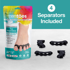 Zentoes toe correctors are washable for long-term daily use.