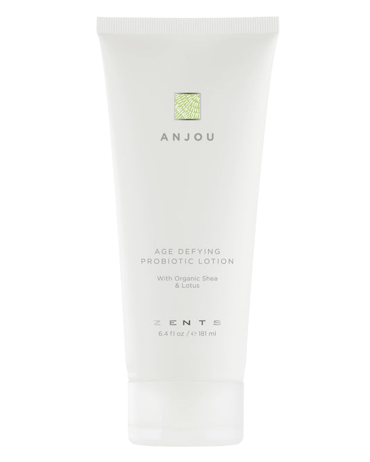 Zents Age-Defying Probiotic Lotion Anjou bottle for daily hydration