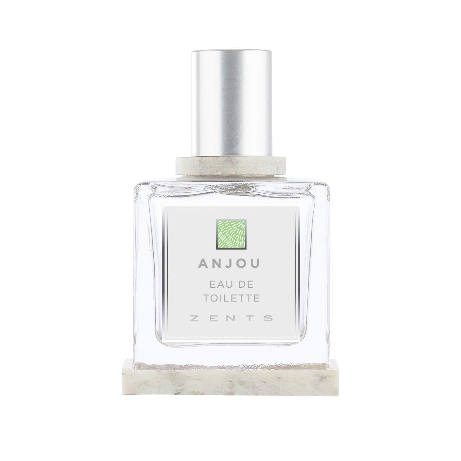 Zents Anjou EDP bottle front view for a lasting fresh floral aroma