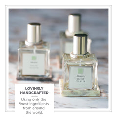 Zents Anjou EDP label close-up emphasizes natural ingredients