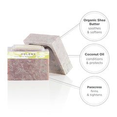 Zents Concreta shea butter application – nourishing skin with natural oils.