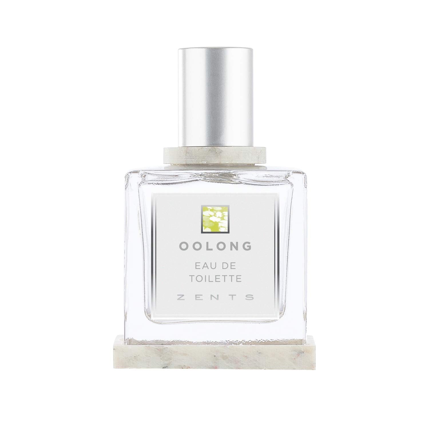 Zents Eau de Parfum Oolong bottle shown for long-lasting unisex wear.