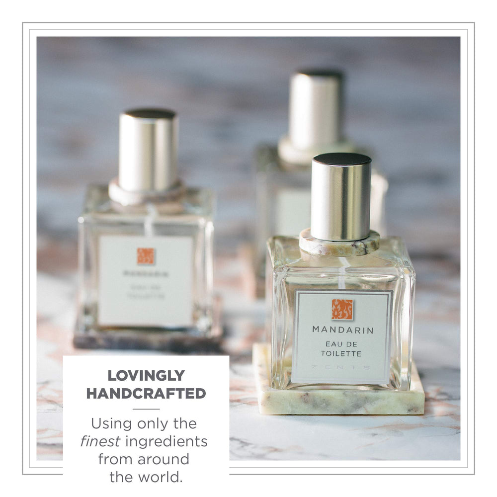 Zents Mandarin spice notes visually hint warm, exotic aroma.