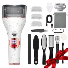 Zephiconn electric foot file front view for at-home pedicure.