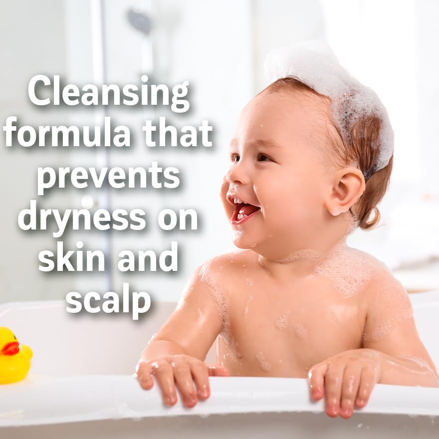Zermat bottle on counter promotes safe, everyday cleansing for babies