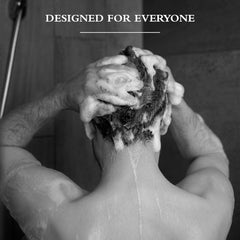 Cruelty-free symbol reinforces ethical choice in daily cleansing.