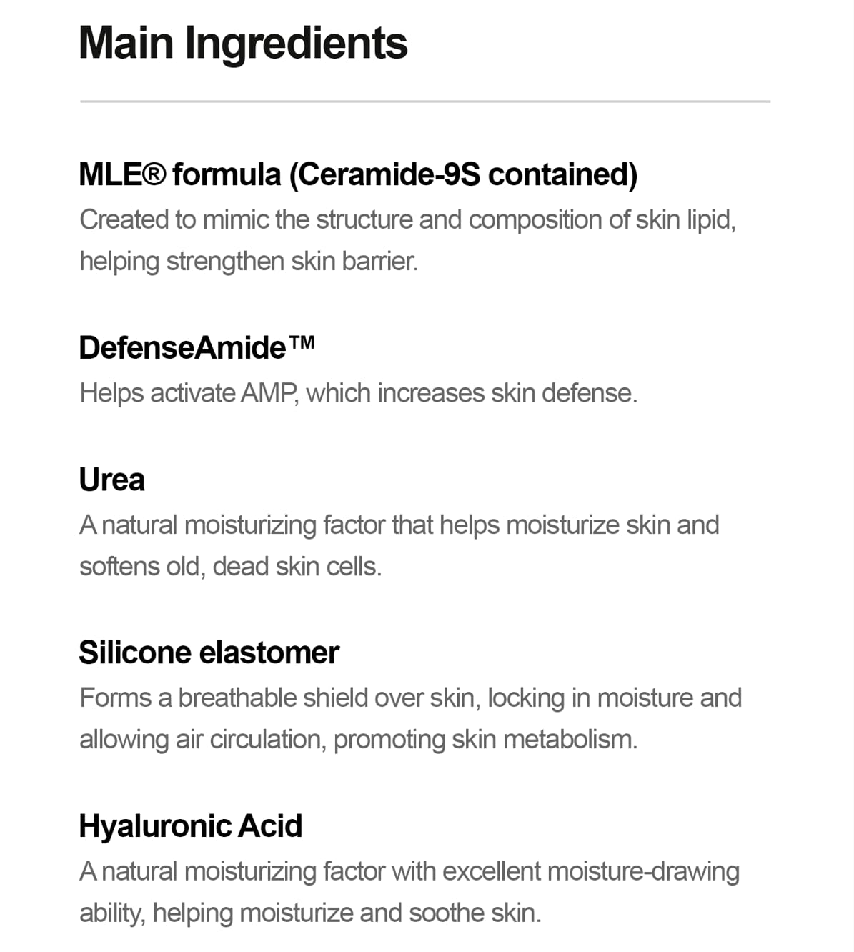 ZEROID Richenic Cream in-hand swirl suggests quick, non-irritating moisturization.