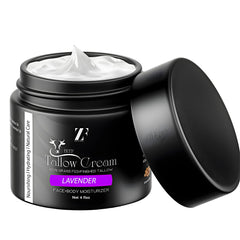 ZESTIQ FOODS ZF Lavender beef tallow jar ready for calm hydration.