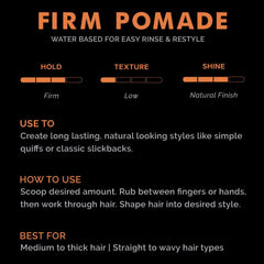 ZEUS pomade in use delivering natural shine with firm control.