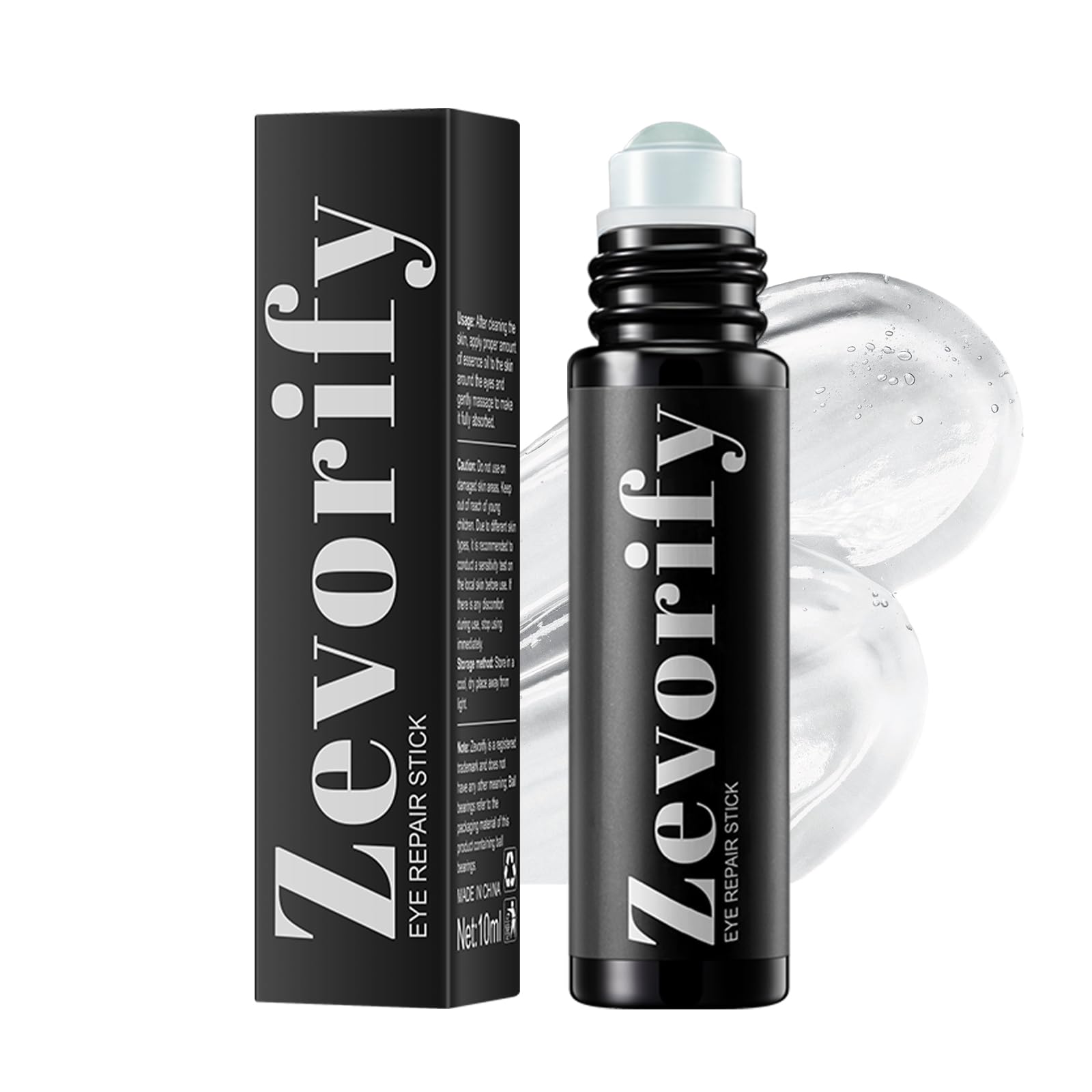 Zevorify Eye Repair Stick cools and hydrates under-eye skin with caffeine for refreshed eyes.