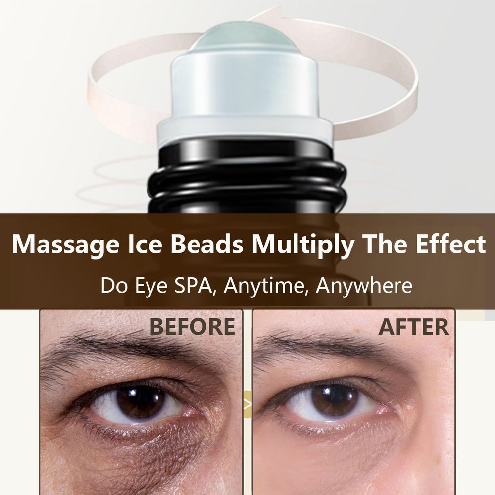 Zevorify caffeine under-eye roller helps reduce the appearance of dark circles.