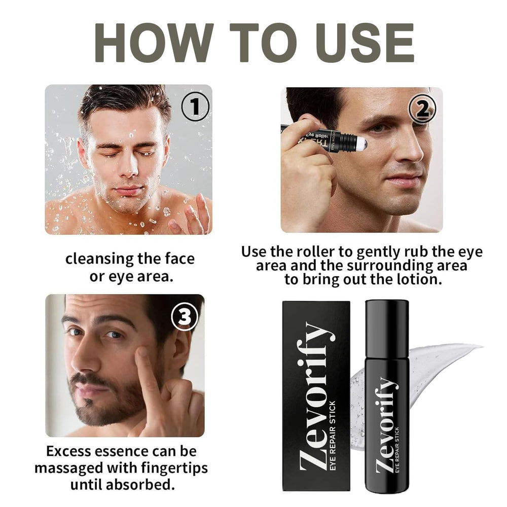 Zevorify Eye Repair Stick compact, travel-friendly design for on-the-go use.