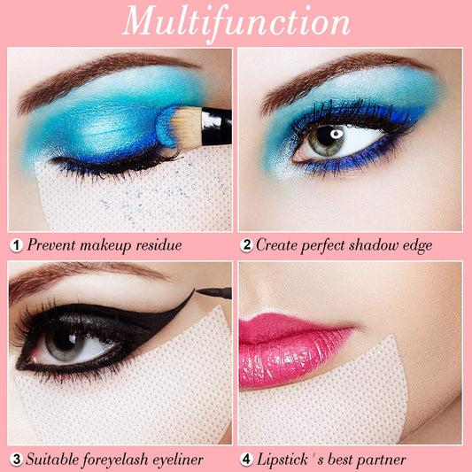 Zhanmai white half-moon shield under-eye patch protects skin during eyelash extensions