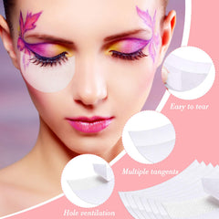 Zhanmai soft breathable shield for safe under-eye application during makeup