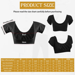 Zhanmai underarm sweat pads dark gray close-up for all-day absorption.