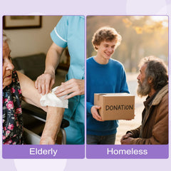 Zhjianup wipes suitable for all ages including elder care