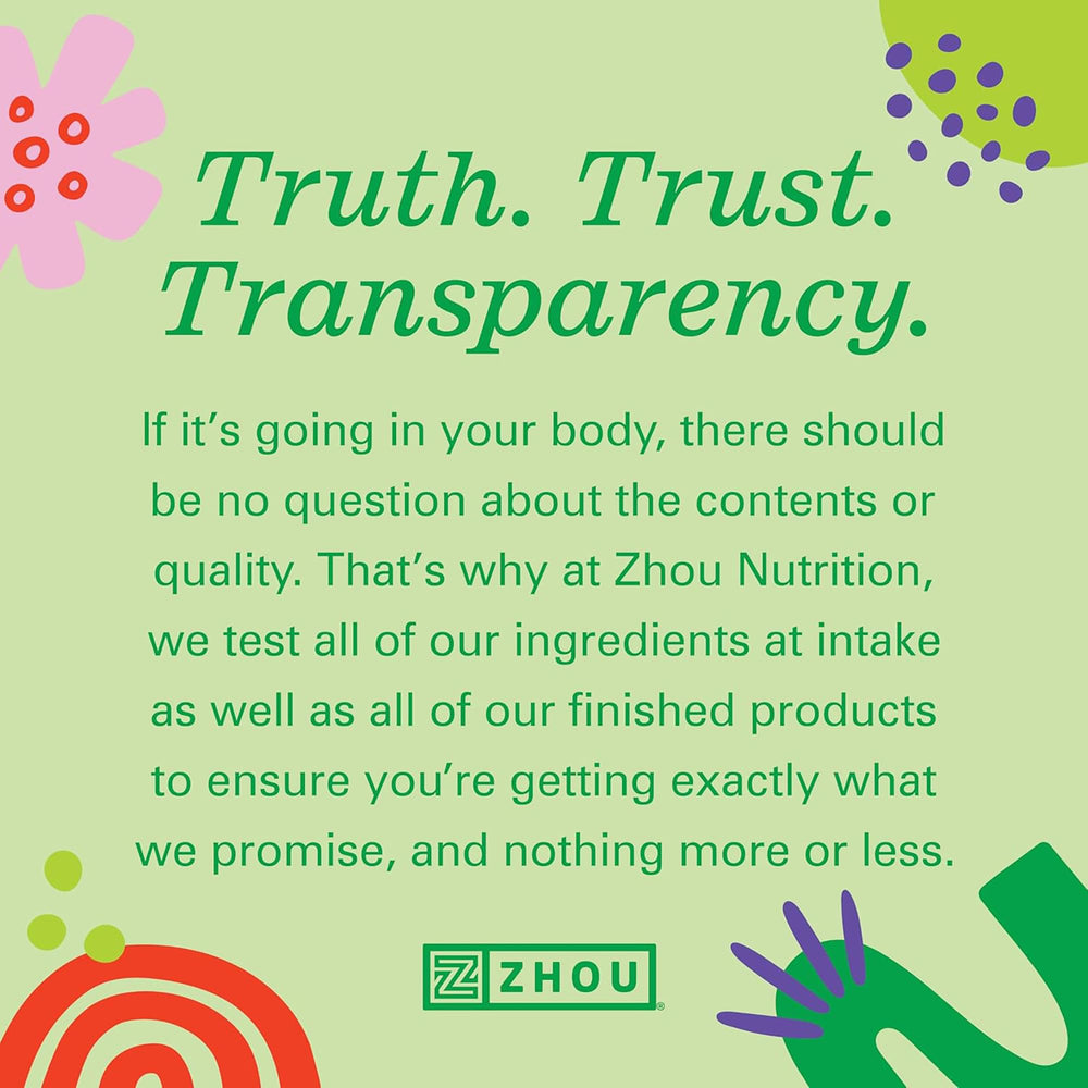 ZHOU Hairfluence packaging box communicates Non-GMO gluten-free quality