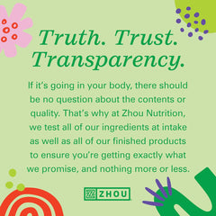 ZHOU Hairfluence packaging box communicates Non-GMO gluten-free quality