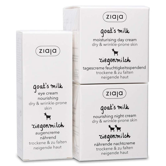 Ziaja goats milk day cream 50ml for daily hydration and nourishment