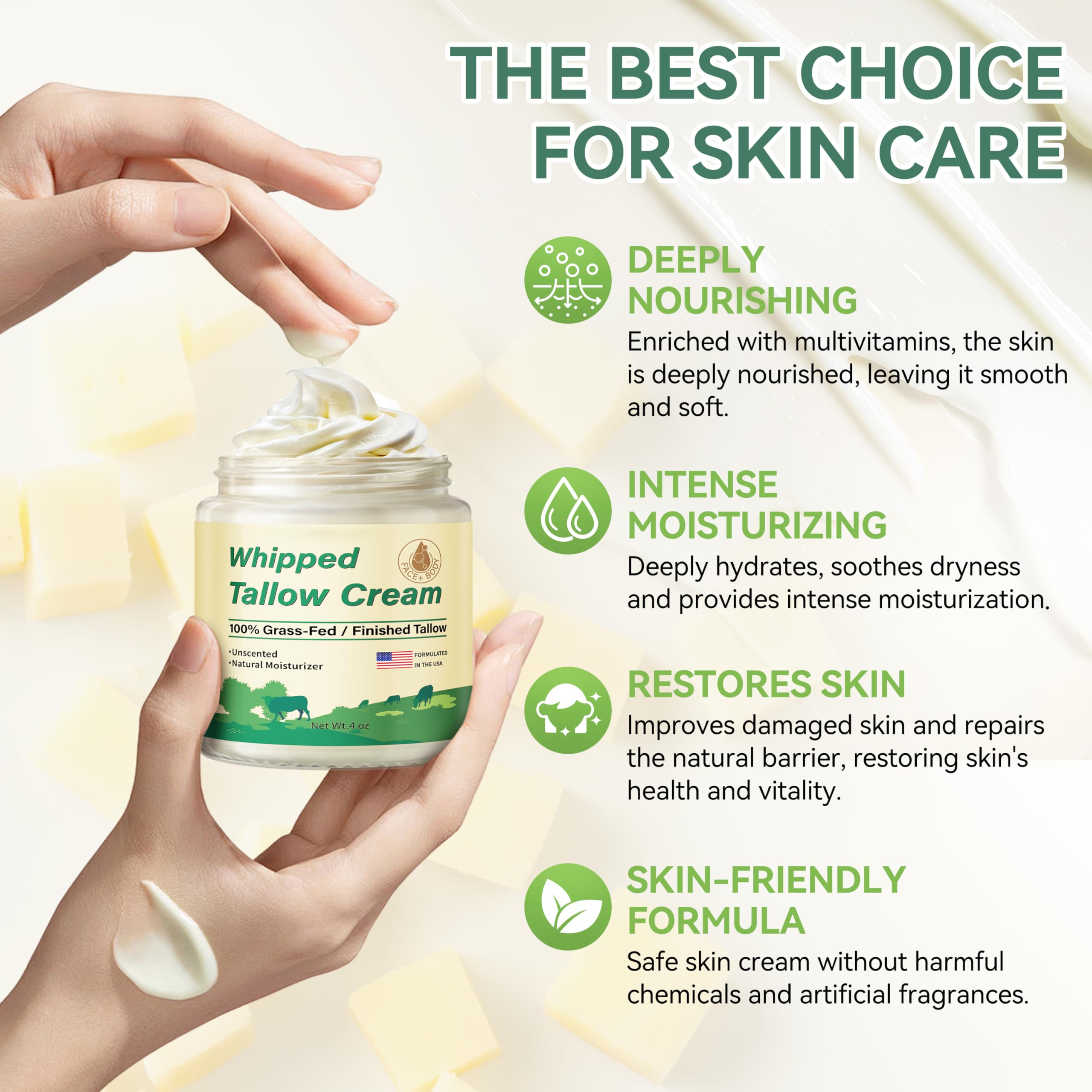ZIIDII apply-on-hand demonstrates applying on skin for daily hydration