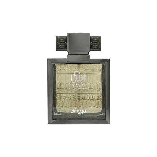 Zimaya Abadi Saga bottle pour captures bright, energetic opening for everyday confidence.