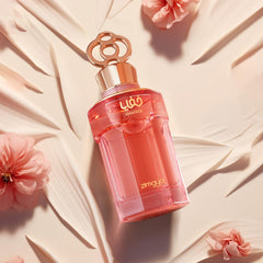 Zimaya Khafaya Pour Femme displayed on a shelf with soft lighting