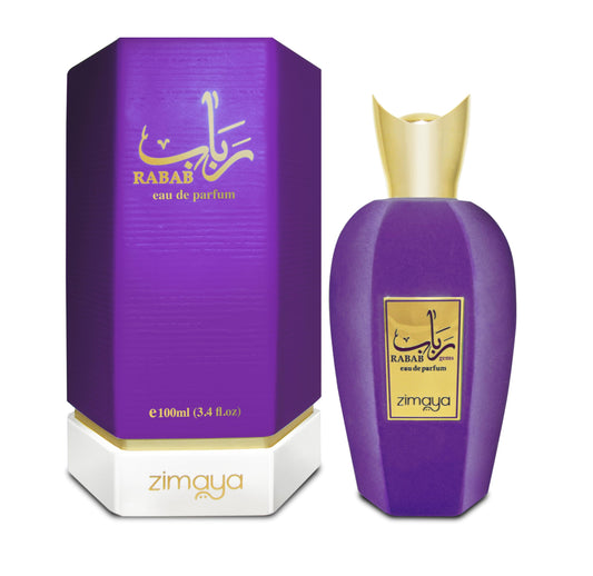 Zimaya Rabab Gems Pour Femme bottle close-up for everyday elegance and allure.