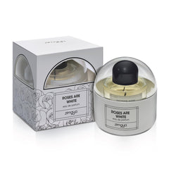 Zimaya Roses Are White perfume bottle with vibrant berry notes for men
