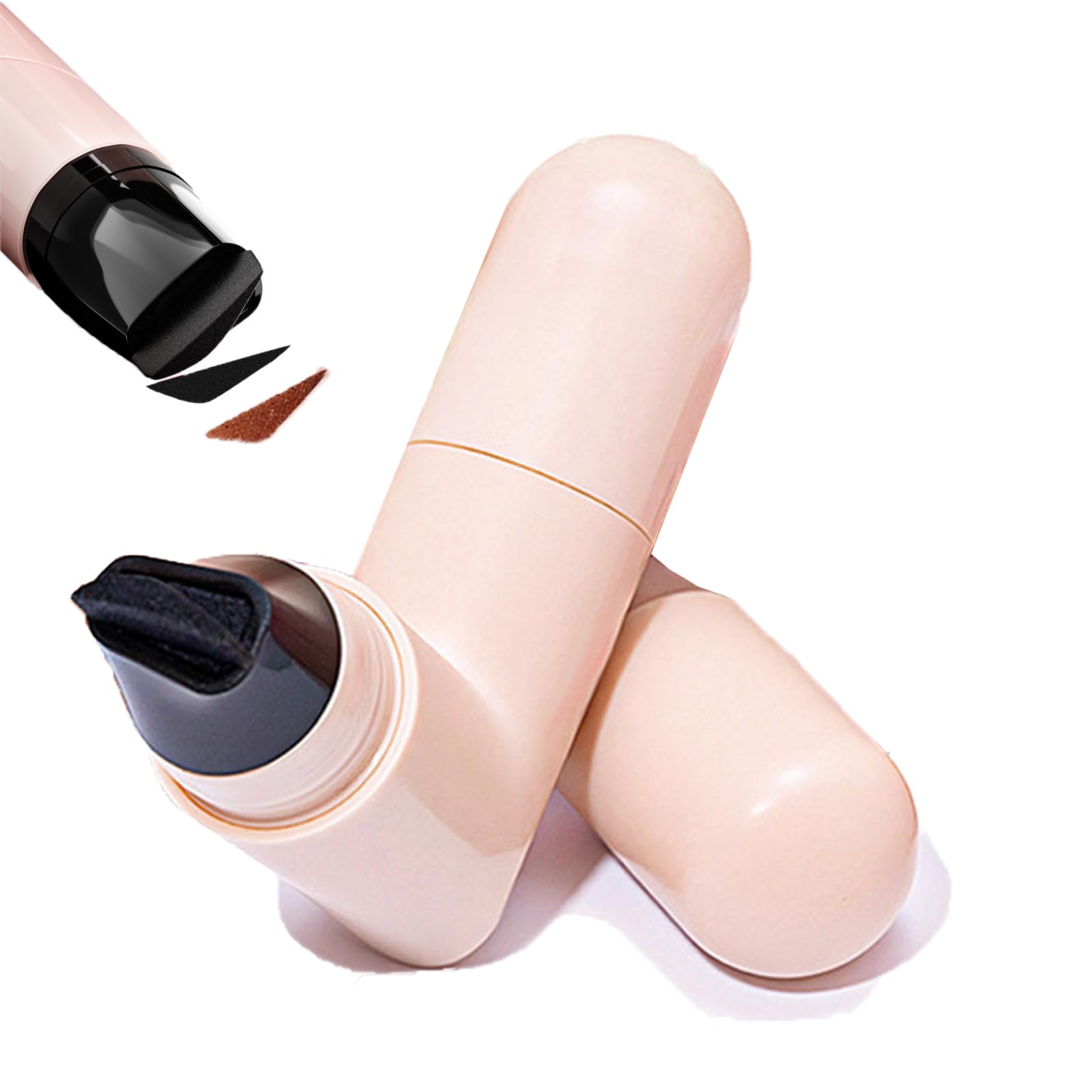 zimdun 2 Pcs Rotating Eyeliner Stamp Set, winged stamp helps create precise wings with ease.
