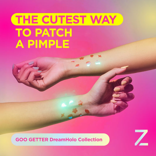 ZitSticka DreamHolo holographic designs add playful flair to skincare routines.
