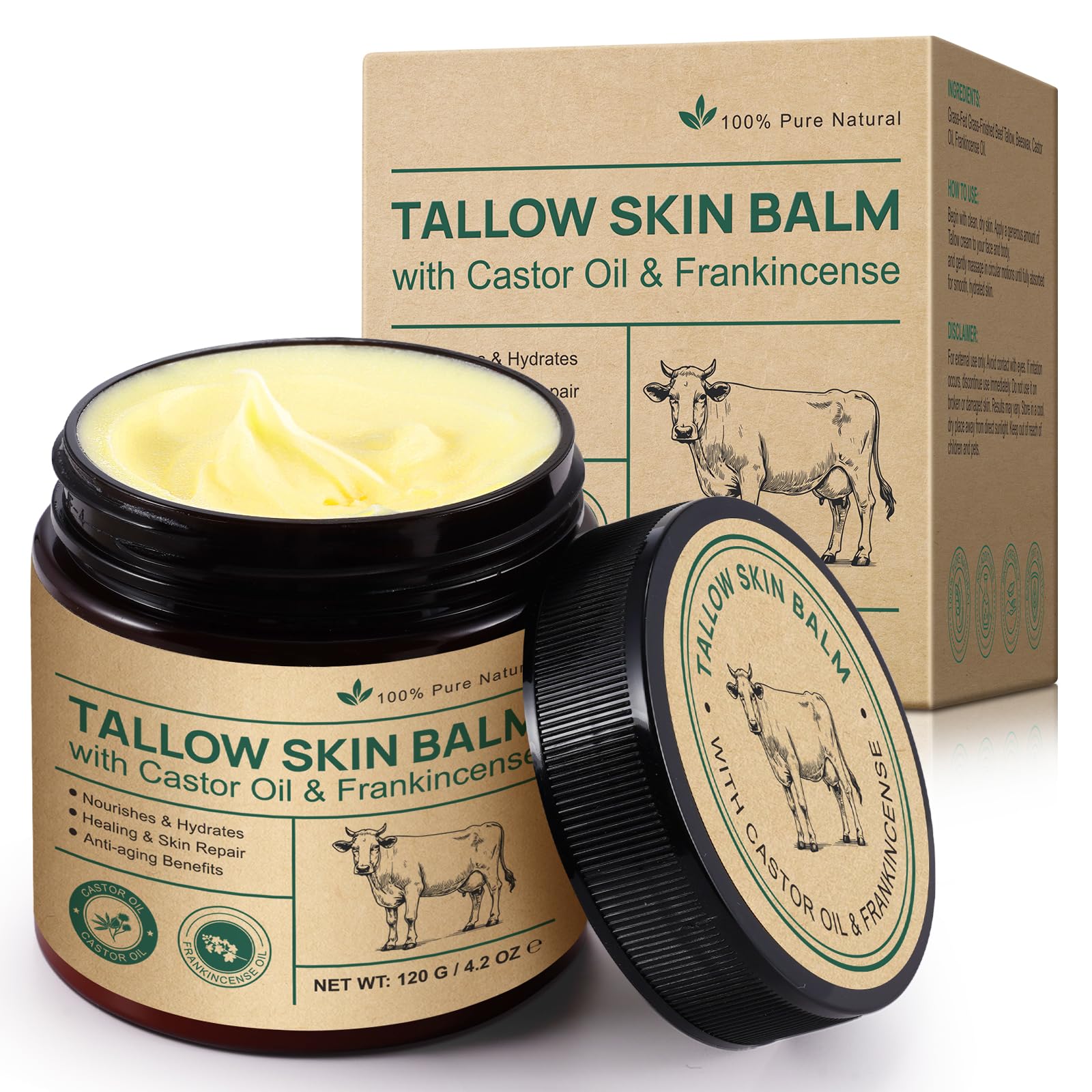ZIXAOK face balm in a jar for deep hydration and barrier support.