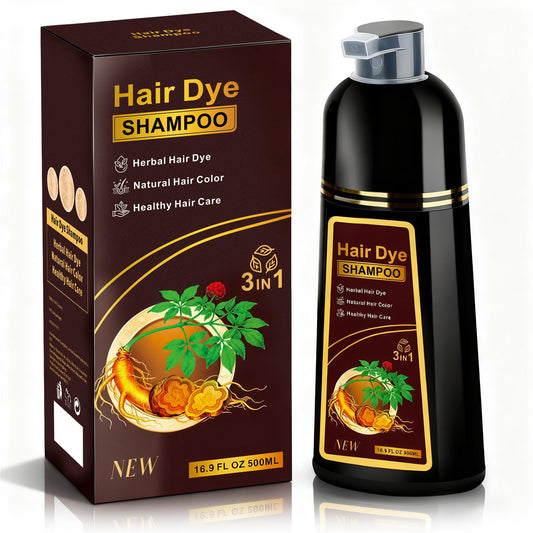 ZIXSIRP dark brown hair dye shampoo for gray coverage in minutes