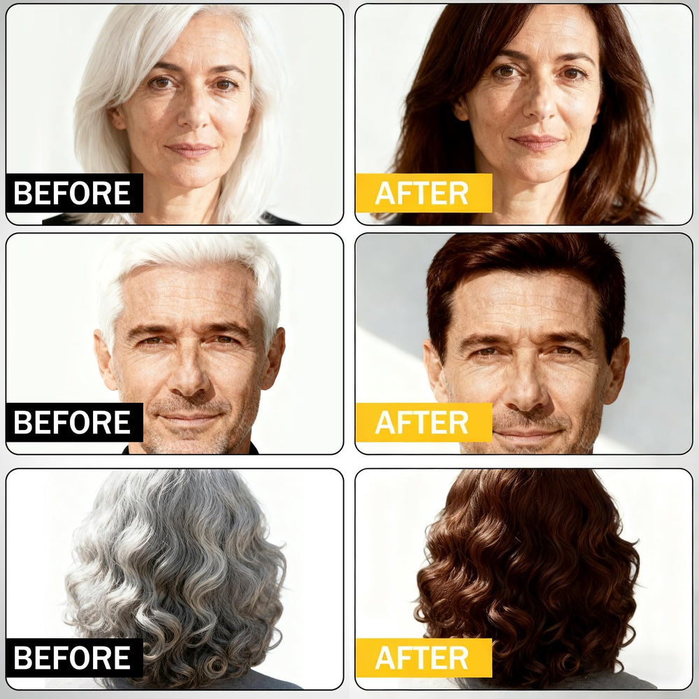 ZIXSIRP natural botanicals strengthen hair while coloring for a softer feel