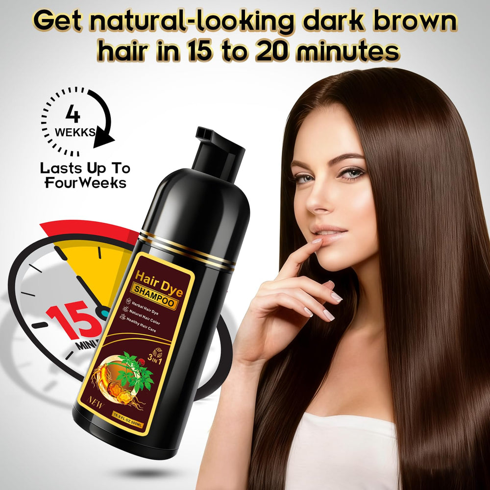 ZIXSIRP hair dye shampoo leaves hair shiny and moisturized after every wash