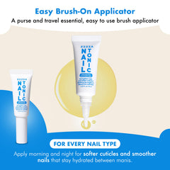 Zizia Botanicals Unscented Nail Tonic ingredients highlight apricot kernel and jojoba oils.