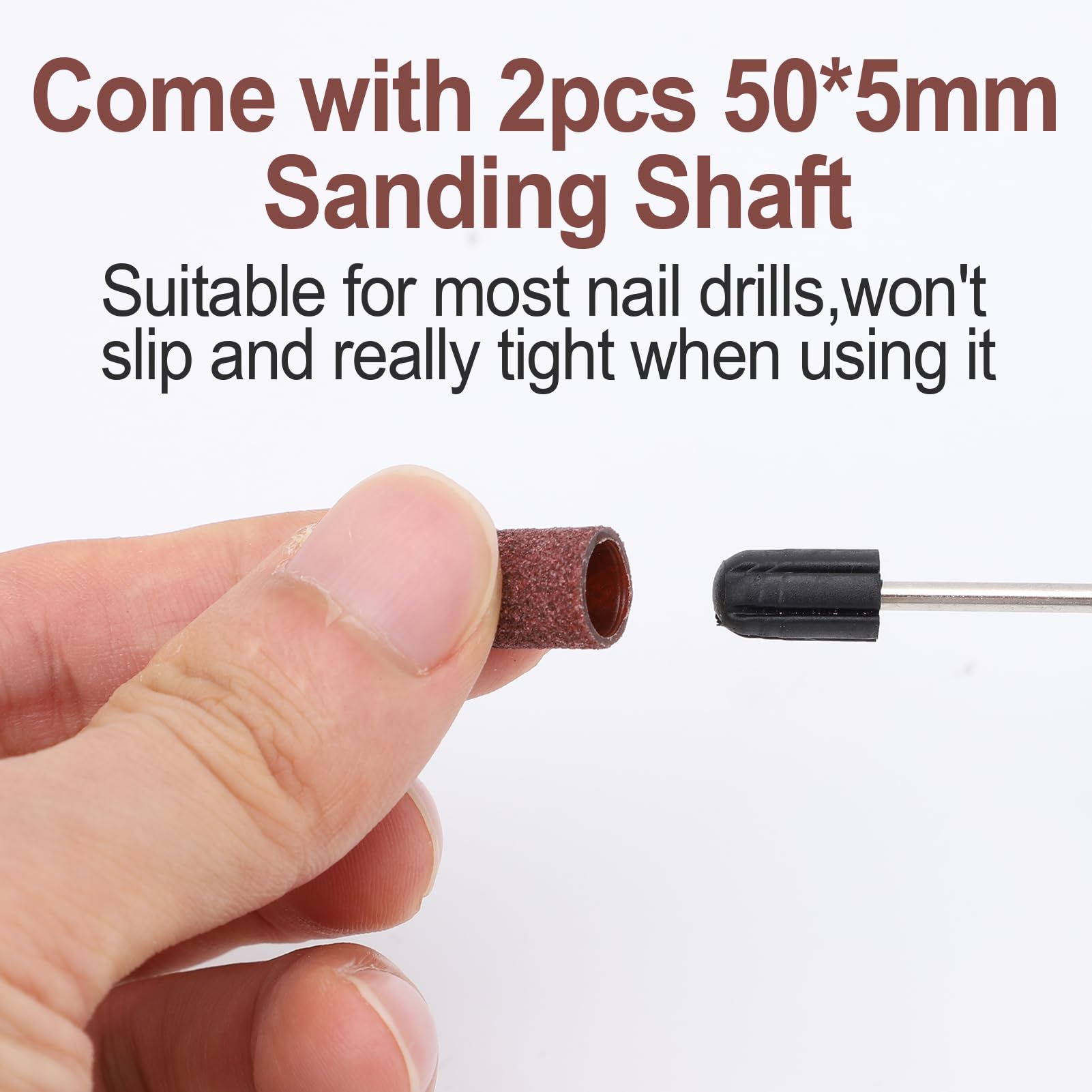 ZJchao at-home nail care setup with complete drill accessories