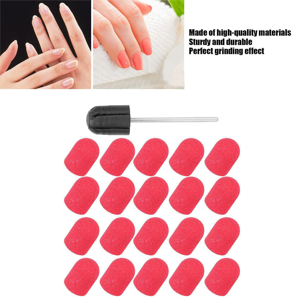 ZJchao nail drill bits with varied head types for versatile nail prep