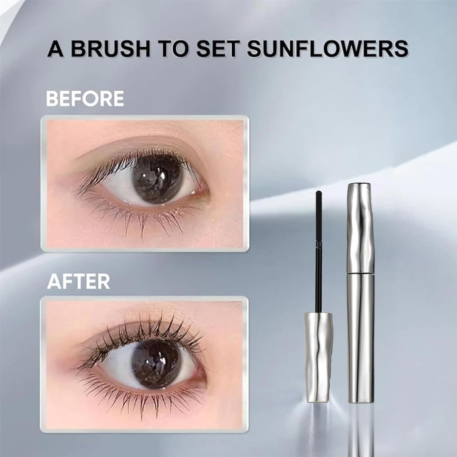 ZkYo mascara suits all lash types for fuller, longer look.