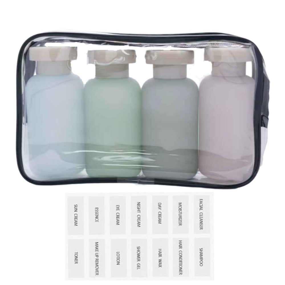 ZLSSETEC Forest Series travel bottle with flip cap prevents leaks on the go.