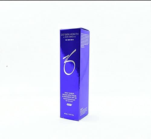 ZO Skin Health Daily Sheer SPF 50 application on skin for easy daily protection and hydration.