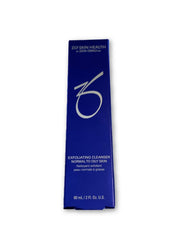 ZO SKIN HEALTH Exfoliating Cleanser 2 Oz Travel Size for gentle surface oil removal