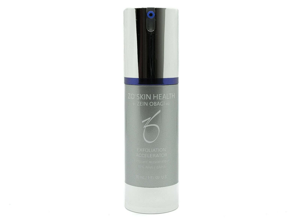 ZO Skin Health Exfoliation Accelerator travel size packaging ready for travel