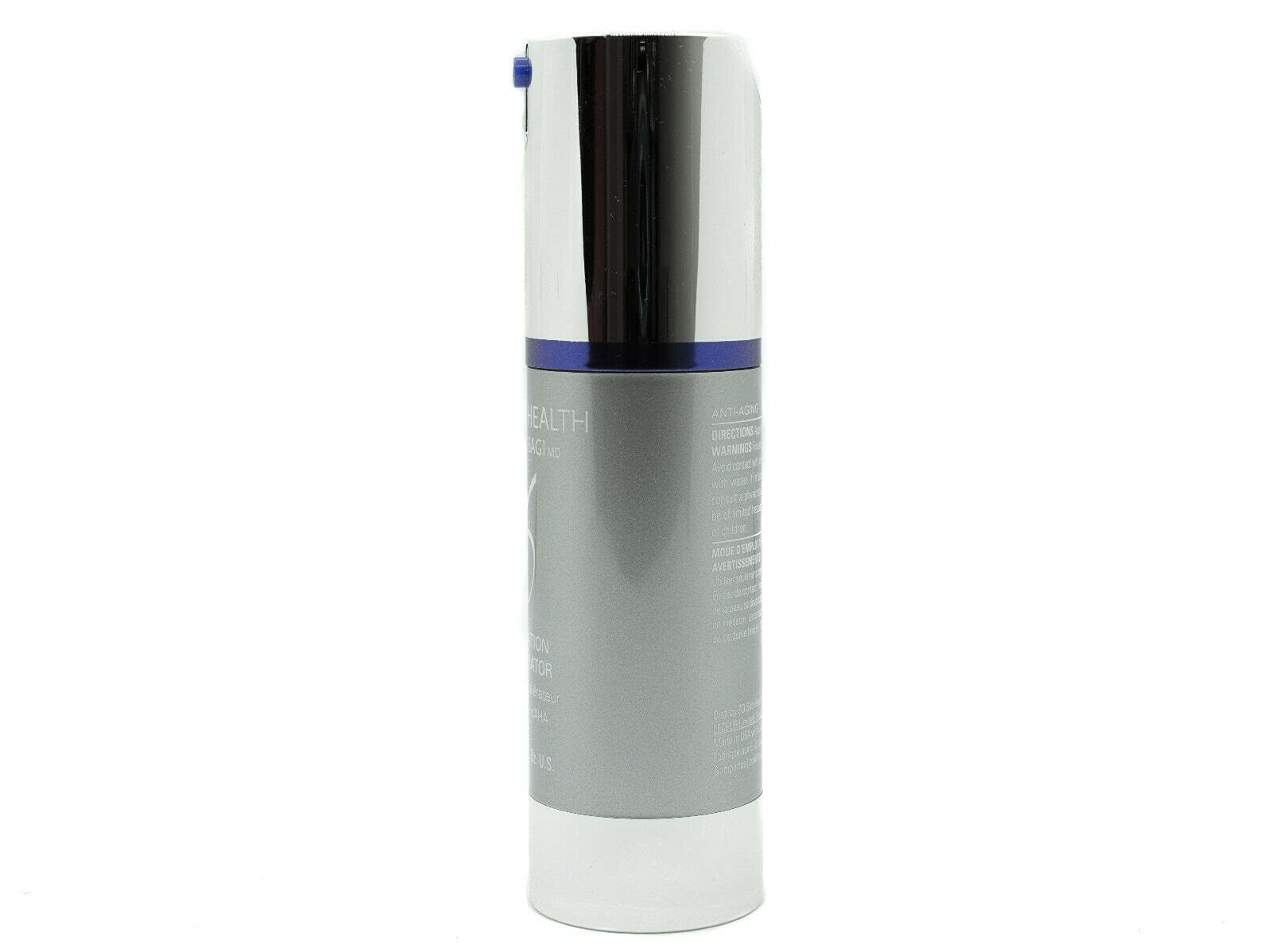 ZO Skin Health Exfoliation Accelerator in a spa-like bathroom for at-home routine