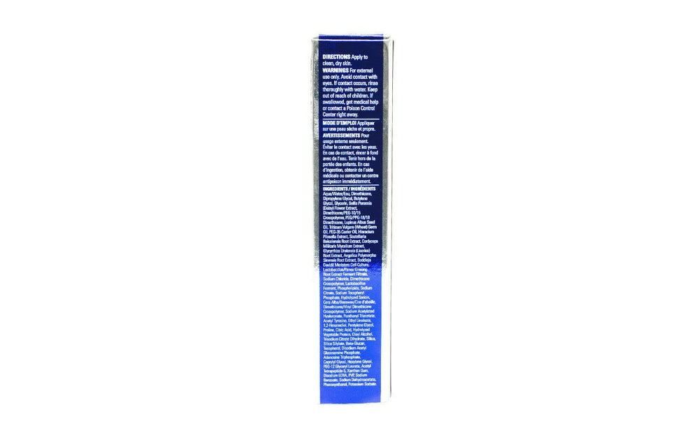 Close-up of ZO Growth Factor Eye Serum texture showing lightweight hydration.