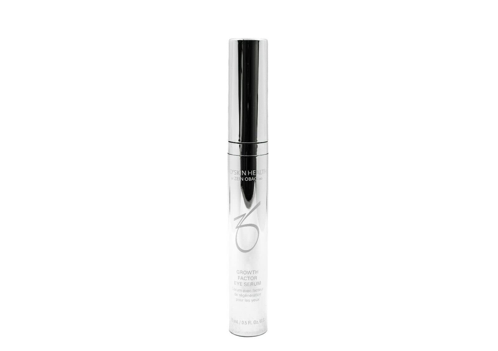 Morning routine with ZO Growth Factor Eye Serum for gentle, targeted eye care.