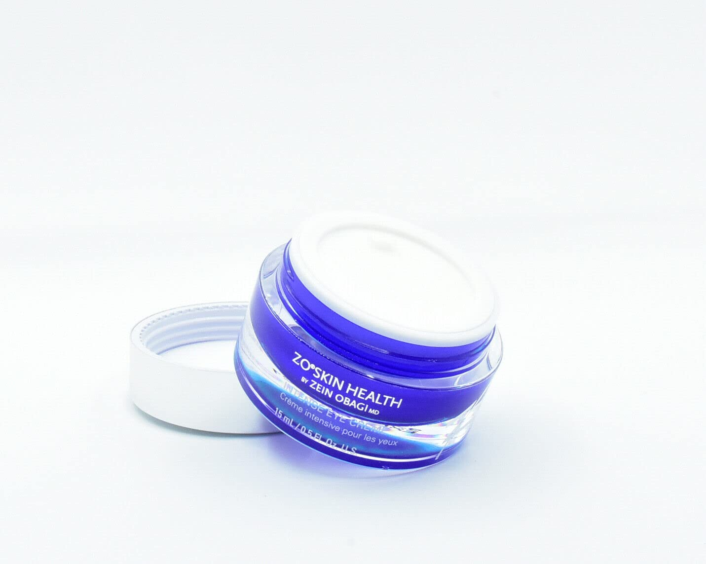 Intense Eye Creme pump dispensing for precise under-eye use