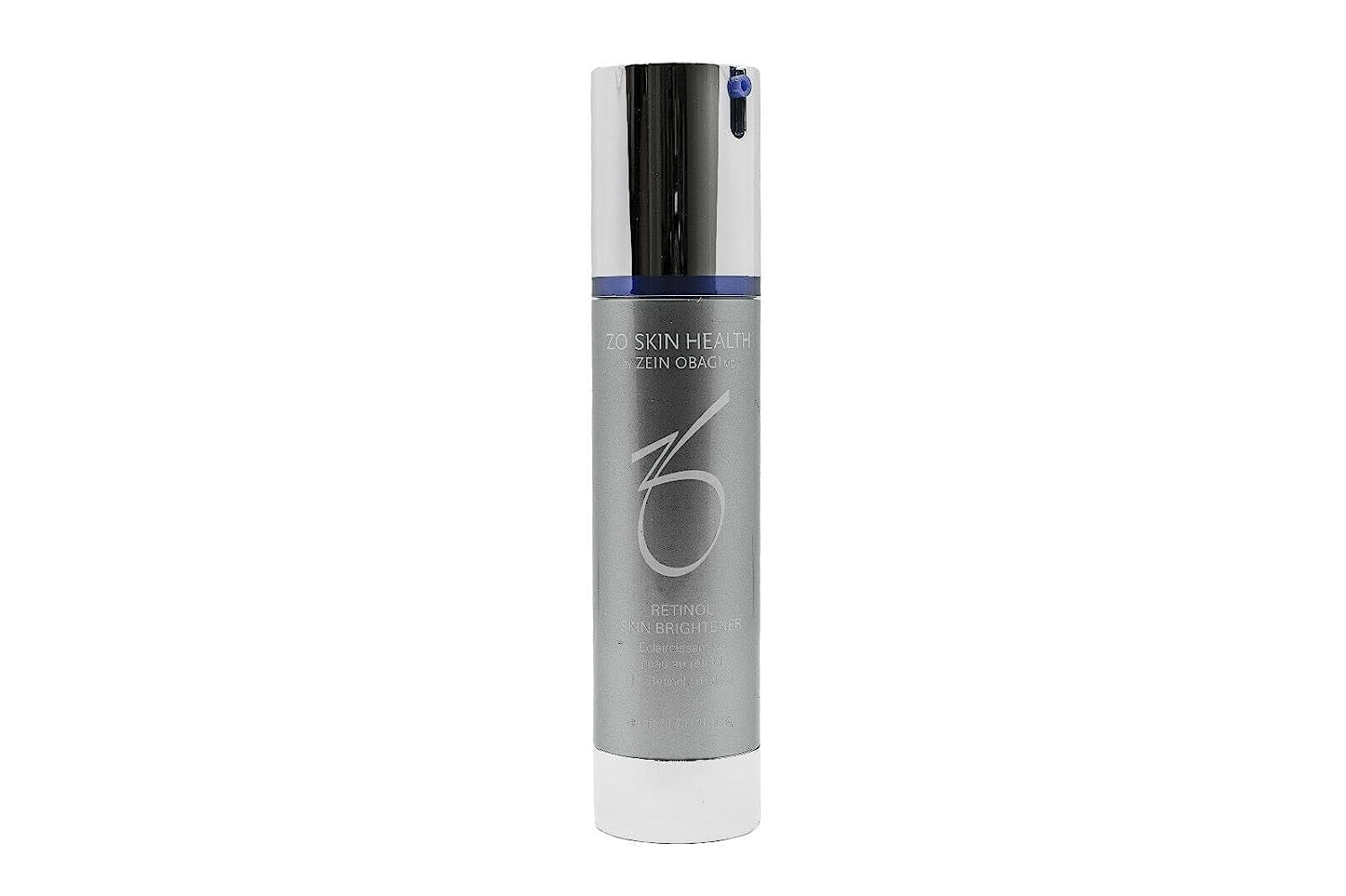 ZO Skin Health Retinol Brightener 1% texture close-up reveals smooth, radiant skin.
